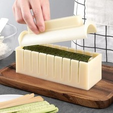 DIY Sushi Maker Making Kit Rice Roller Mold for Beginners Homemade Kitchen Tool