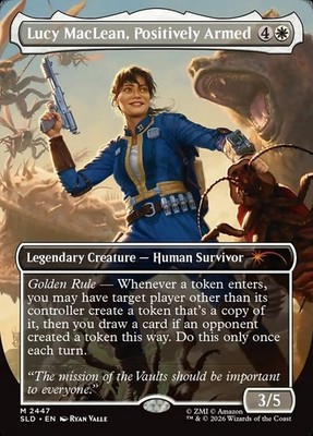 MTG Lucy MacLean, Positively Armed (2447/3264) Secret Lair Drop Series LP