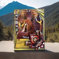 Bakugan Gundalian Invaders Avoir 🥇 Gold Gate Card 13/48a Serial Stamp