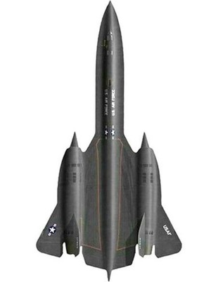 2025 SR-71 Blackbird Shaped 1 oz Copper Medal (3,000 Mintage)