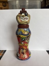 Belly Washers Looney Tunes Tasmanian Devil Taz Collectible Drink Bottle FULL