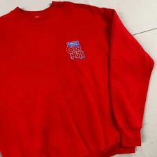 Vintage 90's Corn Nuts Red Promo Crewneck Sz XL