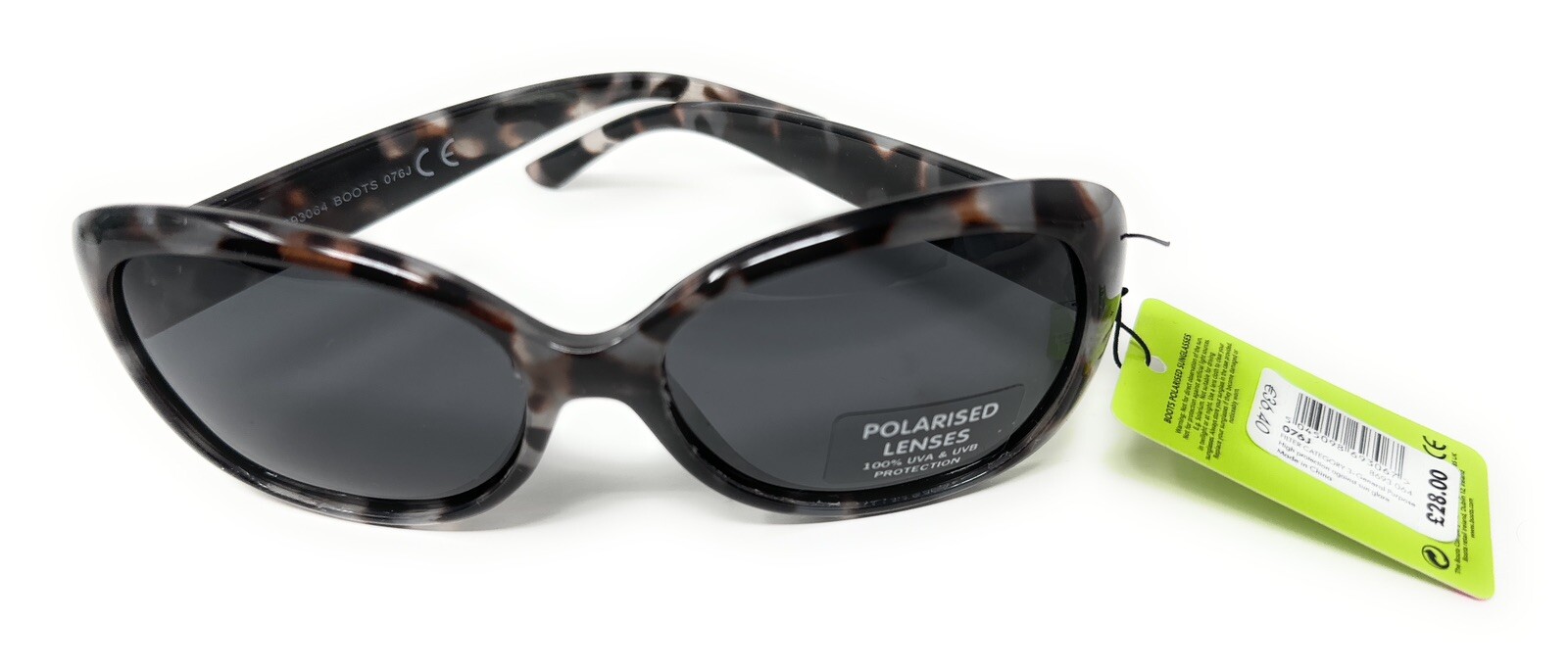 Ladies Polarised Sunglasses Women's Fashion Tortoise Shell UVA UVB
