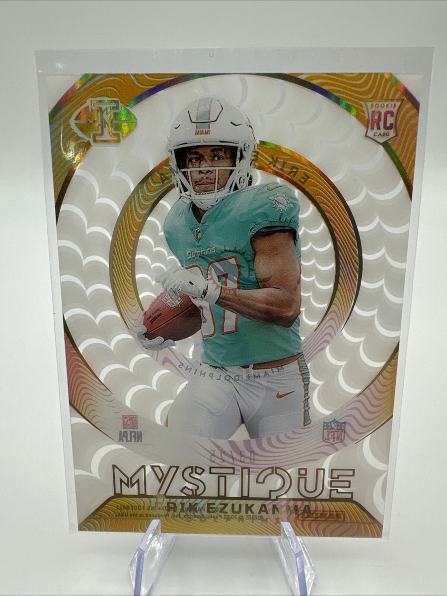 Erik Ezukanma 2022 Panini Illusions Mystique #M-36 Gold /25 Erik Ezukanma 2022 Panini Illusions Mystique #M-36 Gold /25