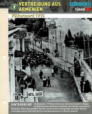 Wypędzenie z Armenii - Ludobójstwo 1915 - Karta informacyjna
