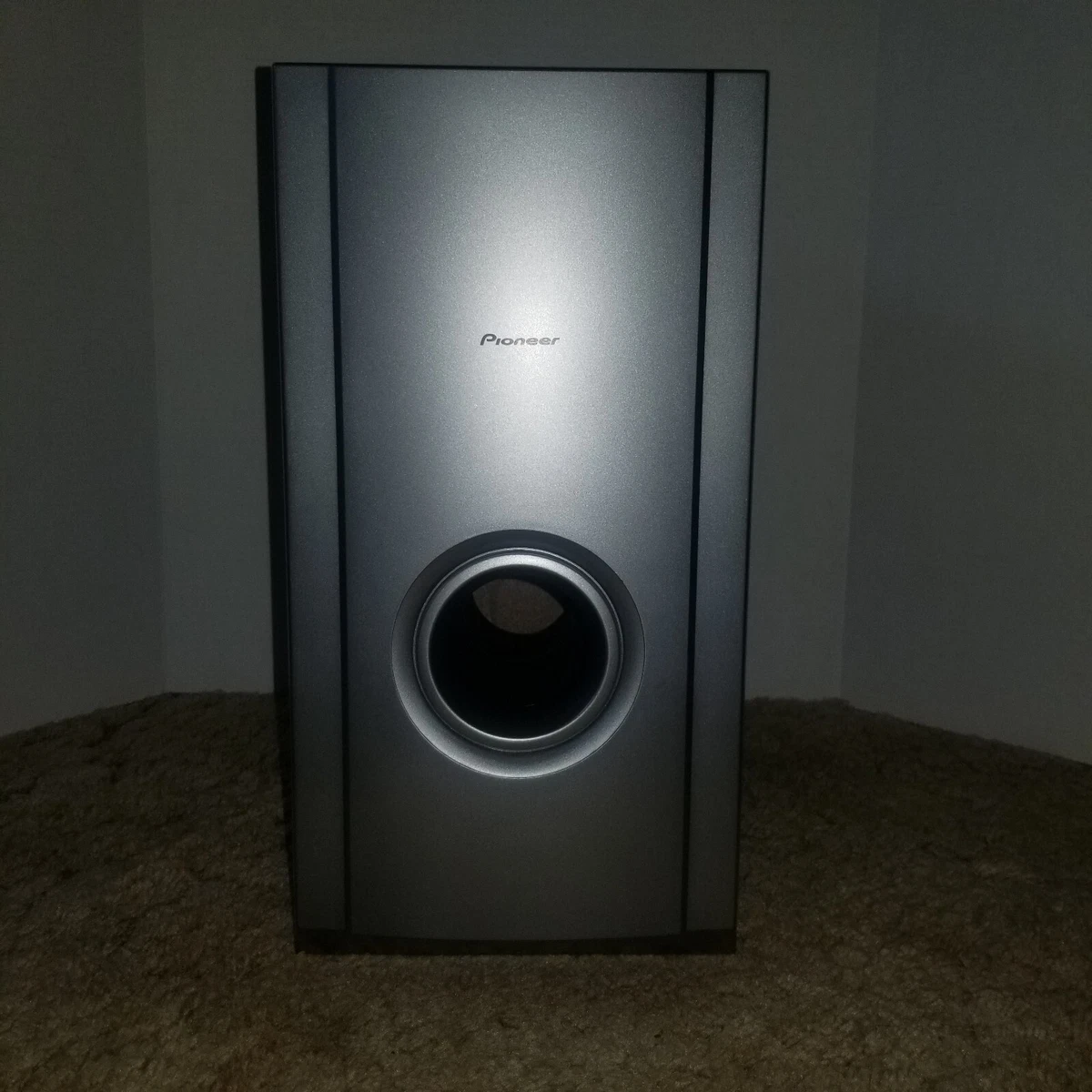 Pioneer Model S HTD520 Wired 115 Watt 8 Ohm Passive Subwoofer Tested Working