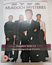 Murdoch Mysteries Used Series 1-3 Complete Box Set DVD Includes TV Specials