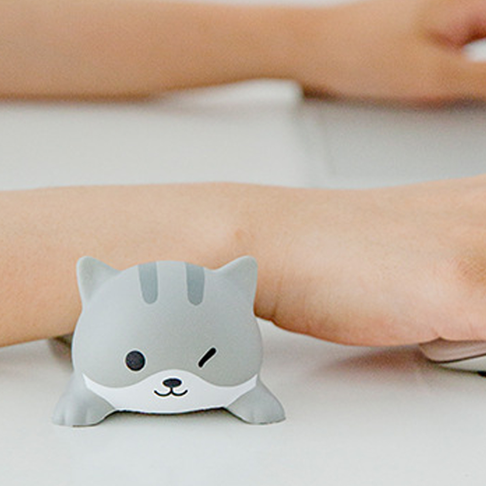 Cartoon Animal Keyboard Wrist Rest for Soft Fatigue Relief Pad-image