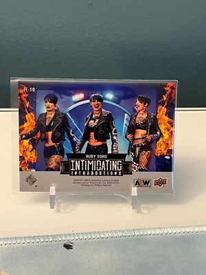 2023 Upper Deck AEW Ruby Soho Intimidating Introductions 3D
