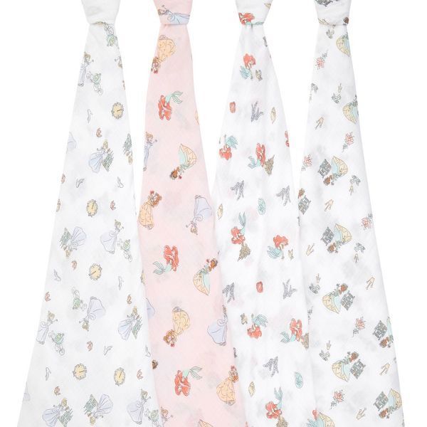 Aden + Anais Essentials Muslin Swaddle Blankets 4pk eBay