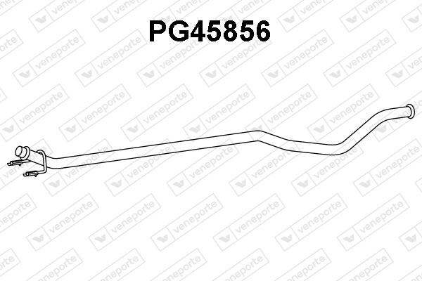 Tuyau d'échappement Peugeot 308 SW I 1.6 HDi tube intermédiaire pour silencieux et moteur diesel