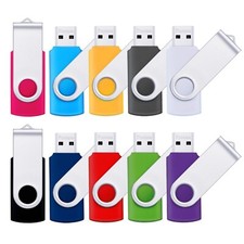 32GB USB 2.0 Flash Drive Pnstaw Swivel Memory Stick Thumb Drive Pen Drives Ju...