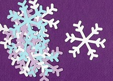 SNOW FLAKE large die cuts scrapbook cards