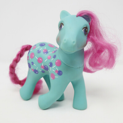 My Little Pony HASBRO - Sweet Tooth Bleu - G1 - 1987 - Vintage - Occasion