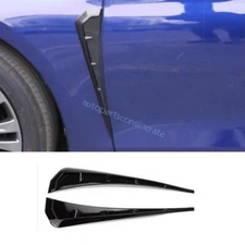 For Toyota Corolla 2020-2023 2024 Glossy Black Side Fender Air Wing Vent Cover