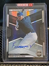 Francisco Vilorio 2023 Elite Extra  * Die-Cut - Auto * - #124/399 Yankees #150