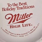 Miller High Life Ceramic 1985 Christmas Holiday Beer Stein Decorative  — photo 6