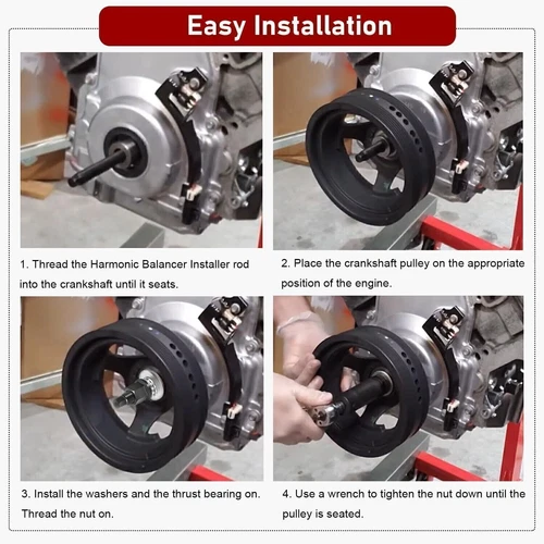 LS LS1 LS2 LS3 LS6 5.3 5.7 6.0 6.2L Harmonic Balancer Installer Tool w/Bearing - Bild 10 von 10