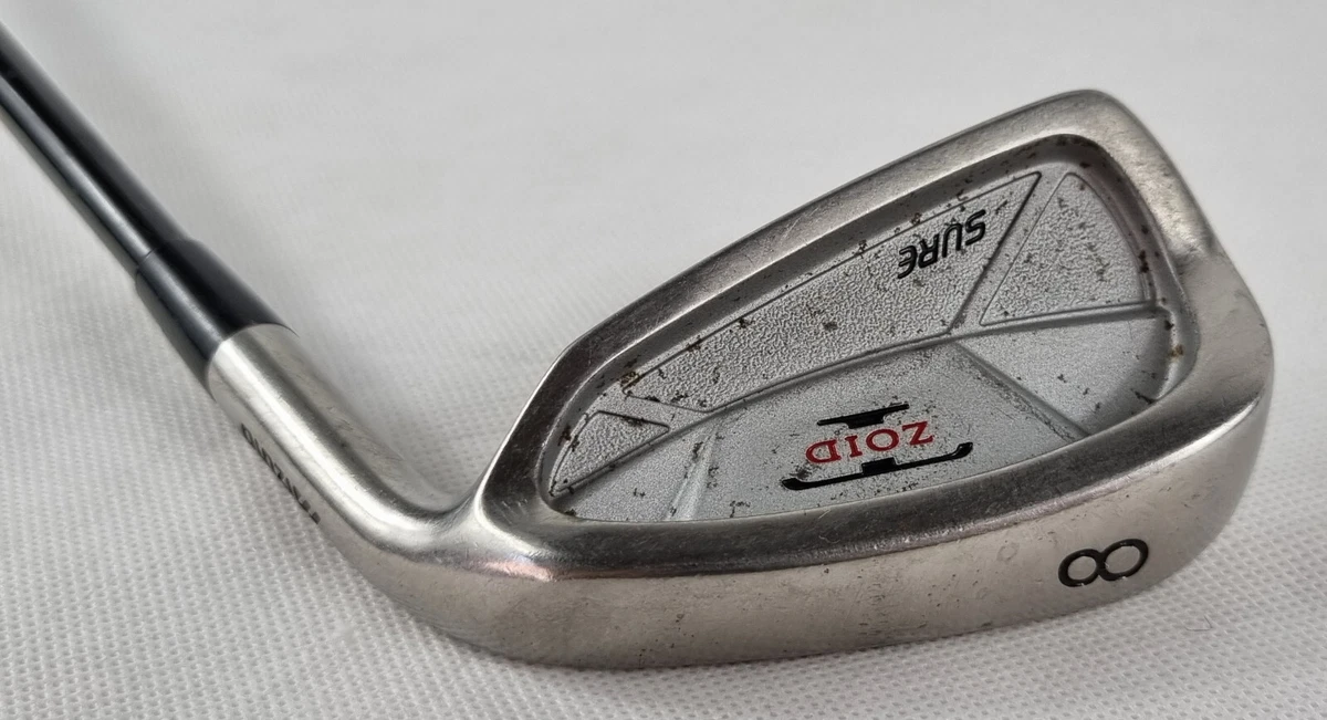 Mizuno T Zoid Sure 8 Iron. Graphite Regular Shaft. Right Handed