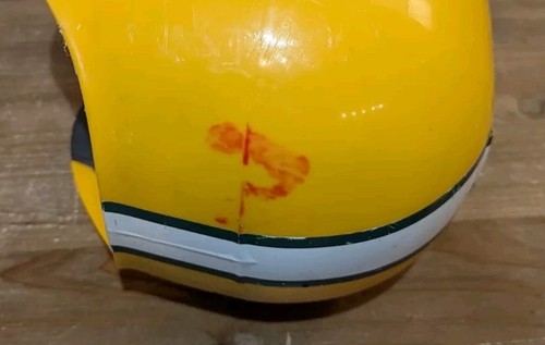 Vintage Franklin Green Bay Packers Youth Size Football Helmet Not For Contact - Picture 10 of 11