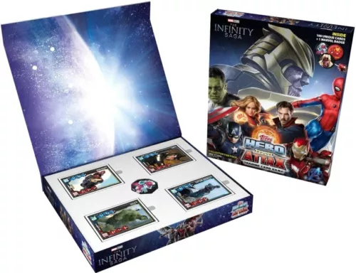 Topps Marvel Hero Attax 2021 TCG Collection Collector Fan Pack RARE SEALED NEW