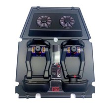 Arrma 411003 Interior, Black with Decals: MOJAVE 6S BLX