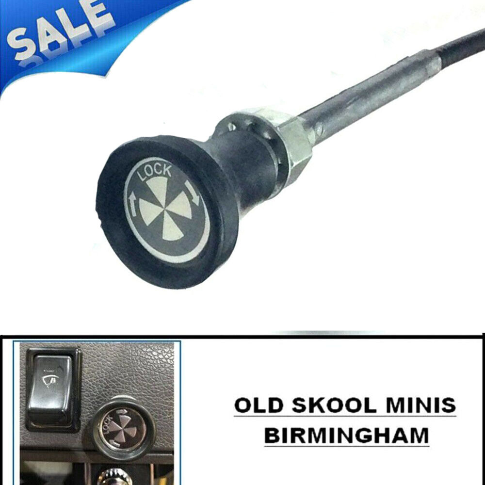 Universal Classic Car Choke Cable Pull Twist & Lock 60" Long Mini Kit