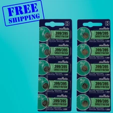 Murata / Sony 395 SR927/SW   Watch Battery  Exp.2030 - 10Pcs