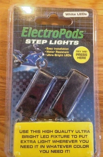 Street FX - 1043191 - Electropods 步灯,白色/黑色 - 第 2 张/共 6 张
