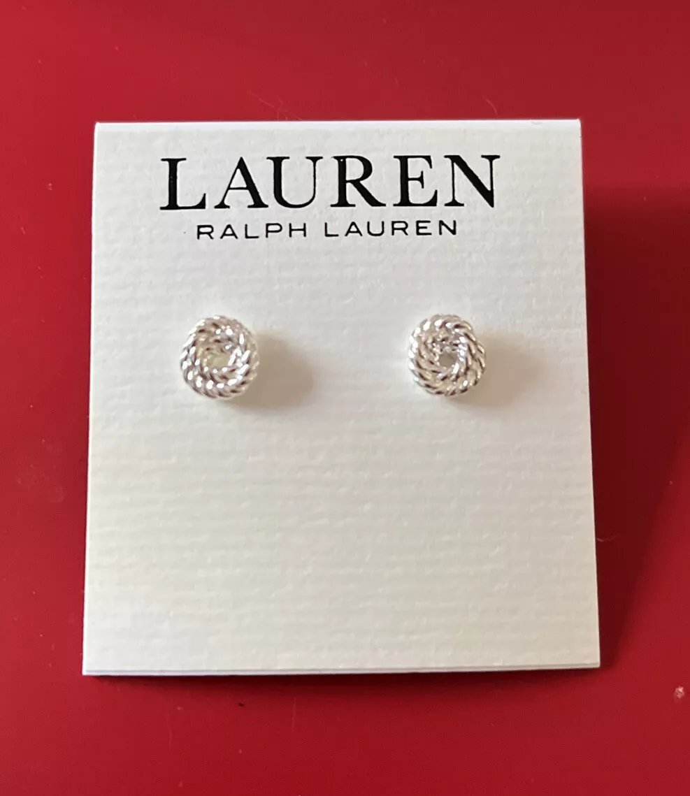 Ralph lauren stud earrings discount