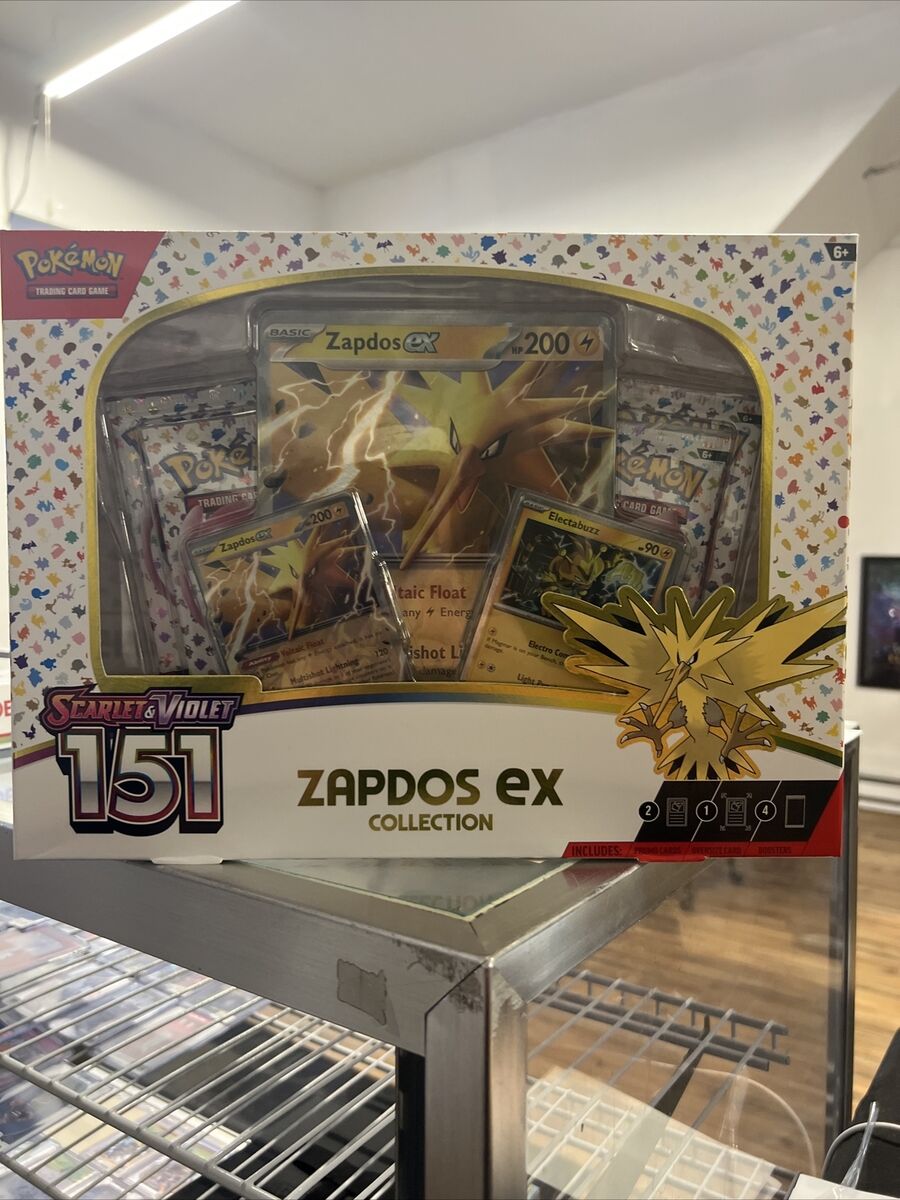 Pokemon Scarlet & Violet: 151 Zapdos ex Box