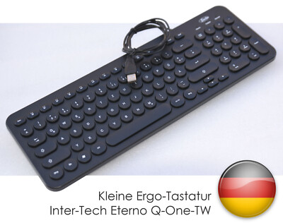 DESIGN TASTATUR INTER-TECH ETERNO Q-ONE-TW DEUTSCH NUMERIC BLOCK QWERTZ  TA7