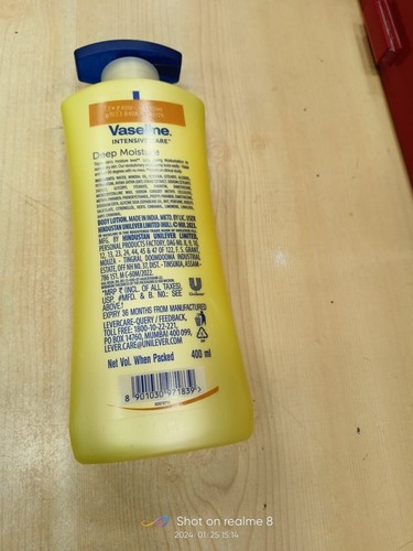 Vaseline Intensive Care Deep Moisture Body Lotion 400 ml f/s - 第 4/5 張圖片