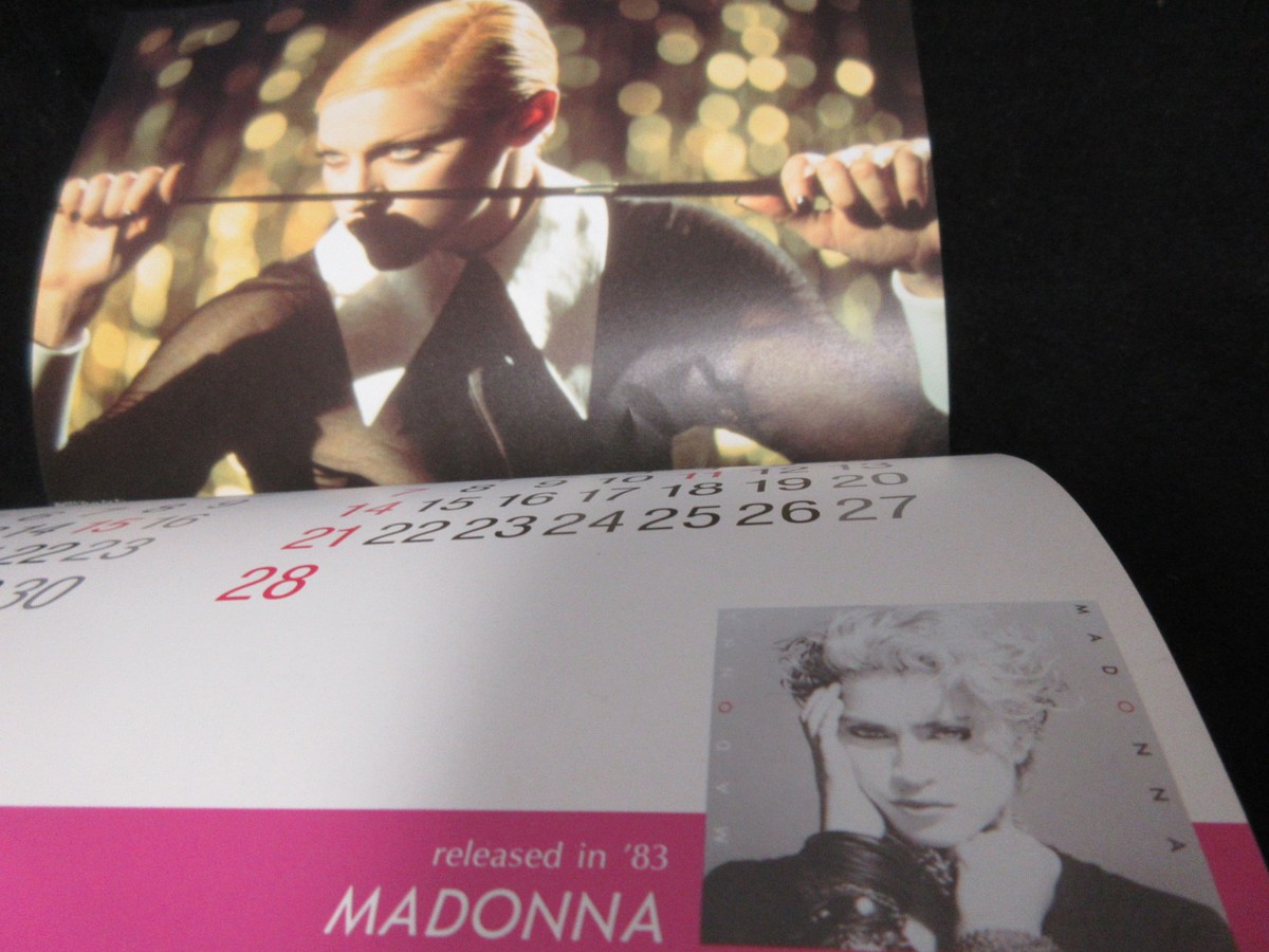 Madonna 1993 Japan Promo Calendar from Warner Music Japan Erotica