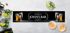 Artylicious Personalisierte Bar Runner Mat F&uuml;r Pint Gl&auml;ser Home Bar L718