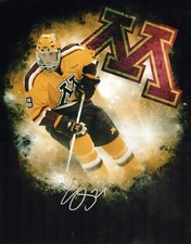Kyle Okposo Minnesota Golden Gophers Signed 11x14 Photo LOM COA (PH3533)