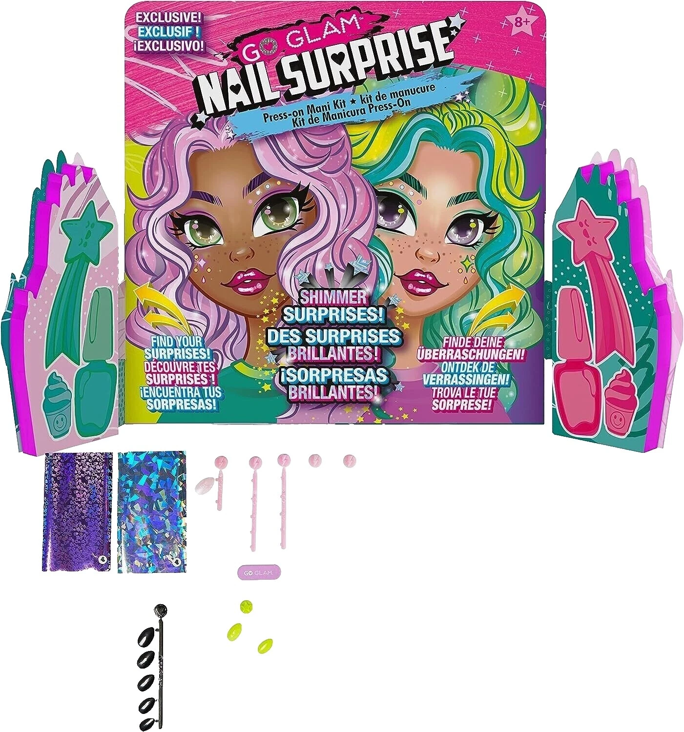 Shimmer Kits & Set Nail Art Tools