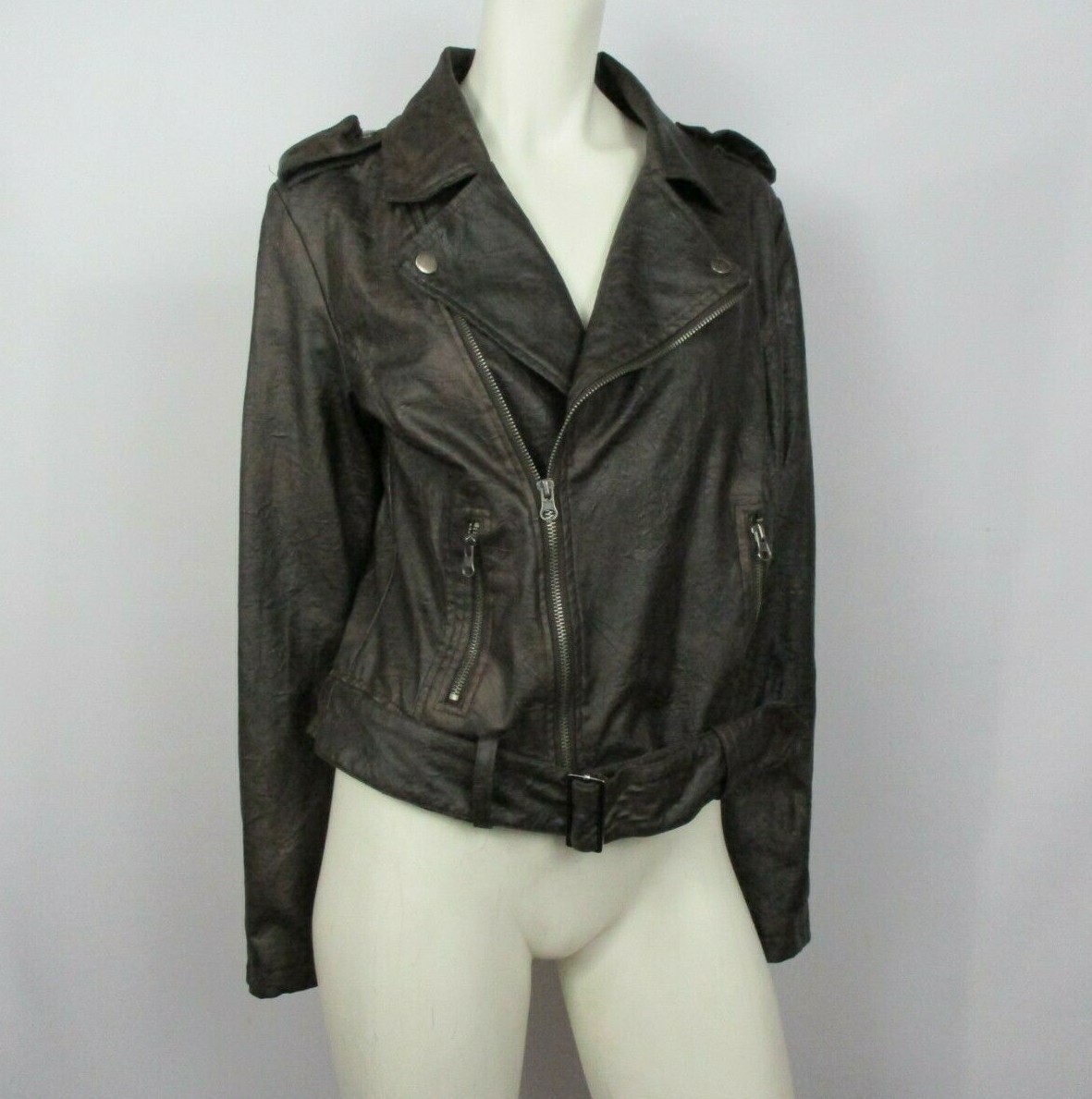 Forever 21 Brown Polyurethane/Polyester Women's M… - image 1