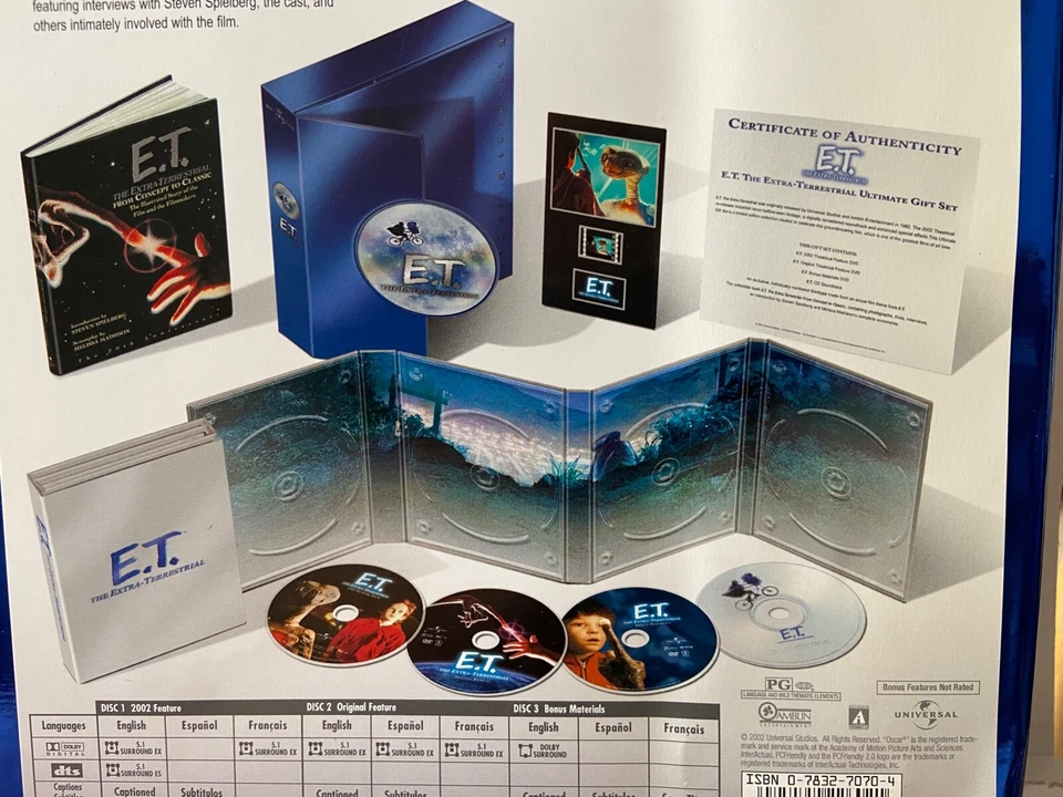 E.T. The Extra-Terrestrial Ultimate Gift Set Region 1 DVD 1982 - Image 3 of 4