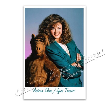 Andrea Elson alias Lynn Tanner aus ALF  + + +  Autogramm  |  autograph