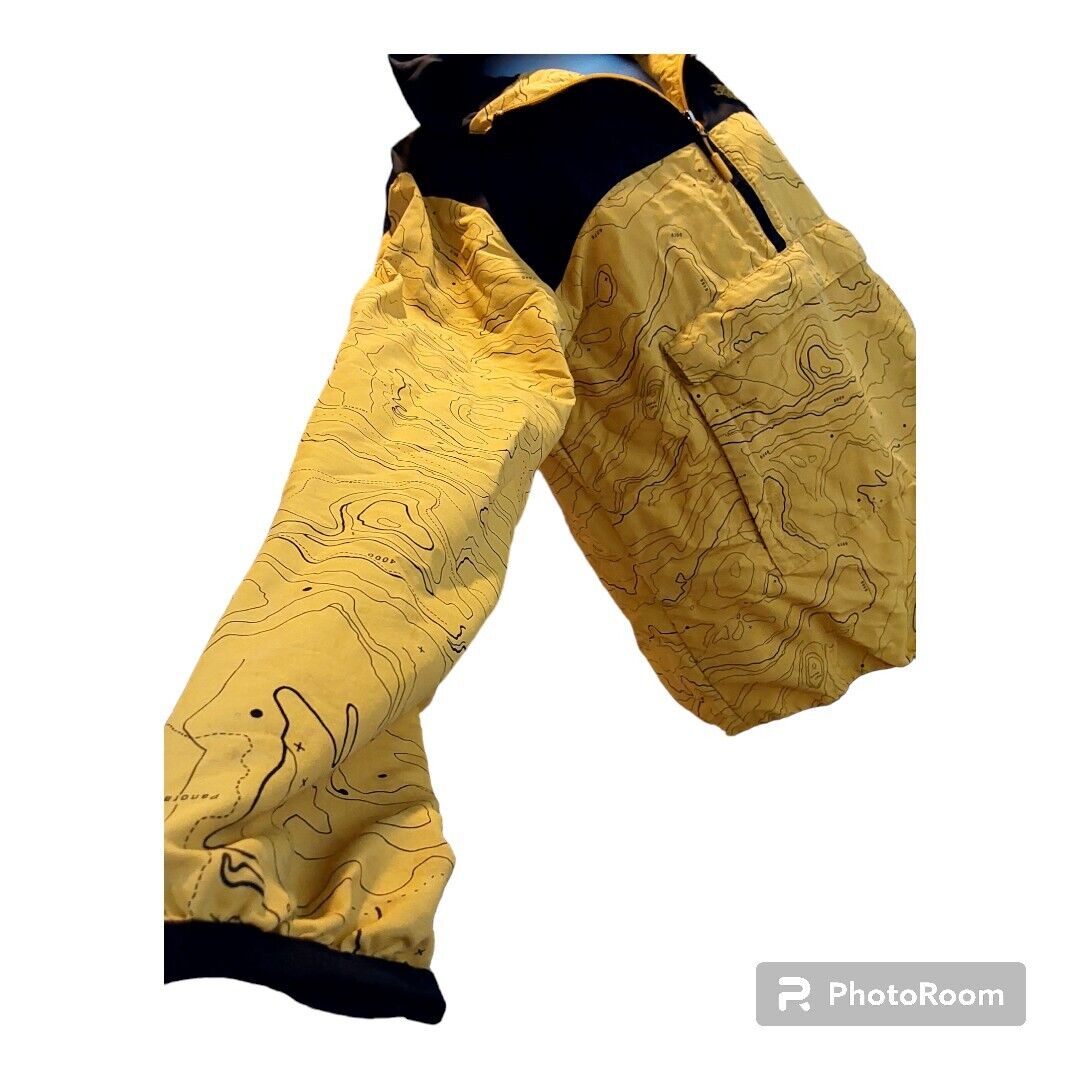 The North Face UO Exclusive Topography Fanorak Jacket Yellow The North Face UO Exclusive Topography Fanorak Jacket Yellow