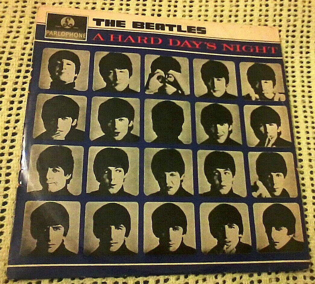 THE BEATLES A HARD DAY'S NIGHT VINYL LP 1964 ORIG RARE MONO OZ
