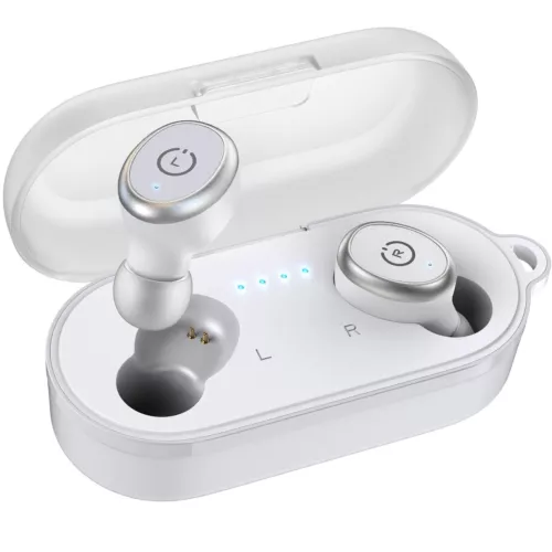 TOZO T10 Bluetooth 5.3 Wireless Earbuds w/Wireless Charging Case IPX8 Waterproof
