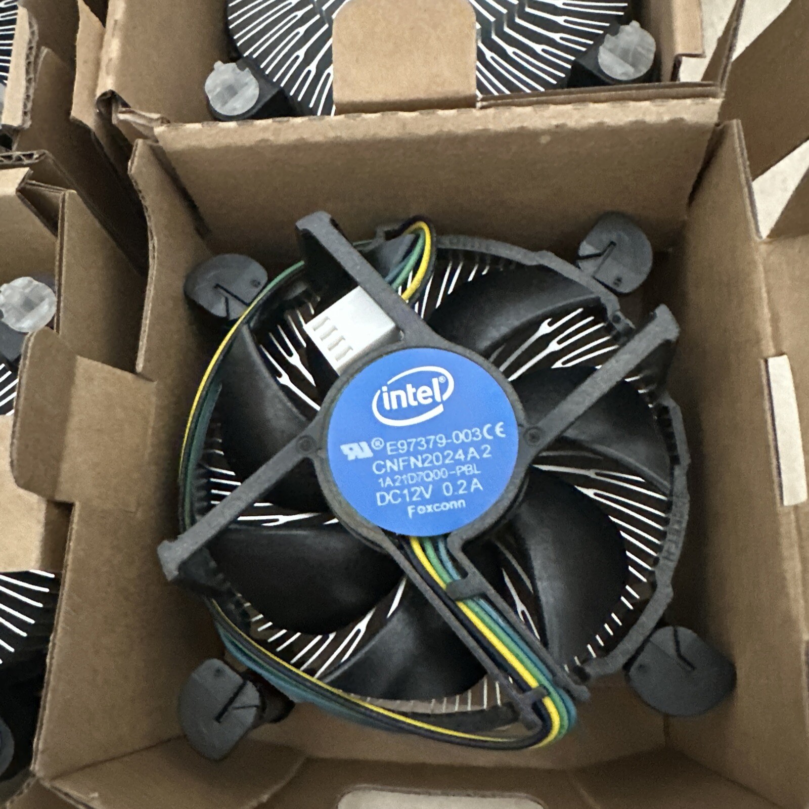 Intel E97379-003 Socket-LGA1155 12Volts 4-Pin Aluminum Heat Sink 