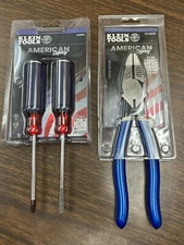 Klein Tools American Legacy Side Cutting Pliers & Screw Drivers Limited Edition