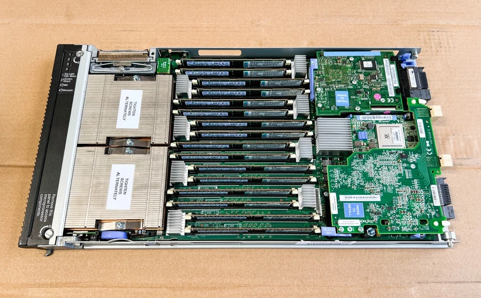 IBM BladeCn HX5 7873-AC1 | 2x Xeon E7-4830 @2.1GHz 128GB 46M6909 44X1948 00Y3292 - Image 2 of 4