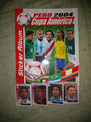 Copa America 2004 Navarrete Empty Sticker Album Complete Set Of Stickers Ebay