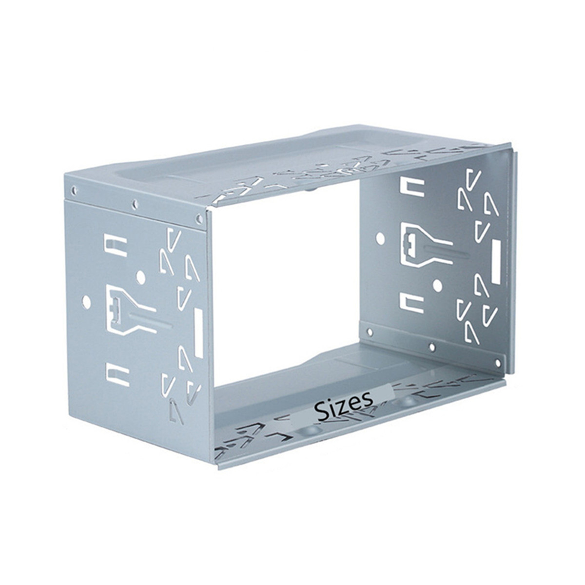 Accessory Double 2 Din Car Van Stereo Radio Panel Mounting Cage Install Frame