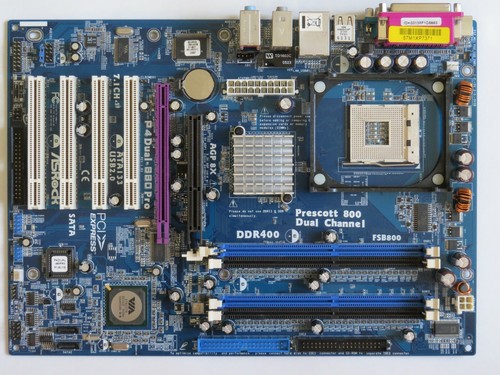 Motherboard ASRock P4Dual-880Pro Socket 478 with I/O Plate | eBay