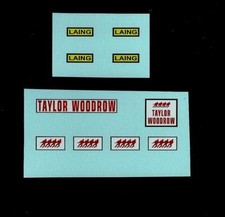 MATCHBOX KING SIZE K17a FORD LOW LOADER/BULLDOZER TRANSFERS/DECALS